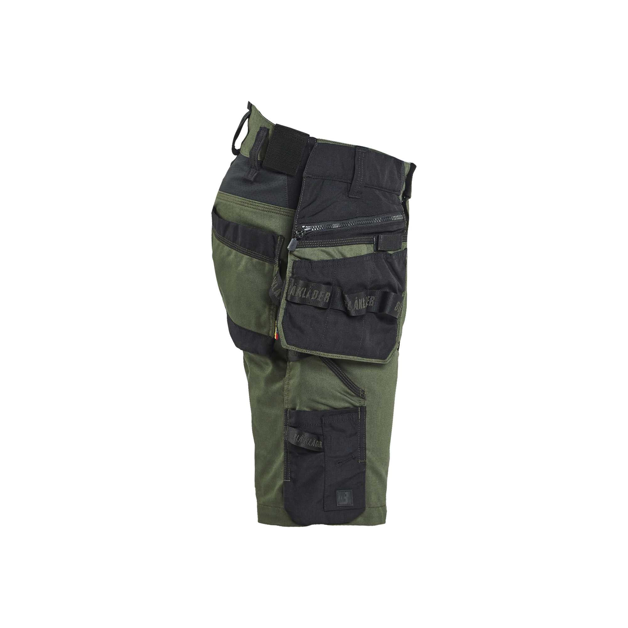 BLAKLADER 19721149 | STRIKER Craftsman Shorts with stretch Work Shorts Men - CORDURA Denim